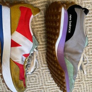 RARE New Balance WS327 Orange/Neon Flame shoes